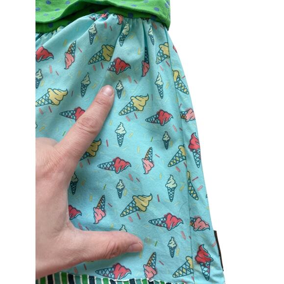 Matilda Jane It's A Wonderful Parade Ice Cream Social Circle Skirt Size 6 - Picture 5 of 5